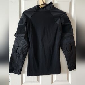 Men's Black Tactical Top Undershirt